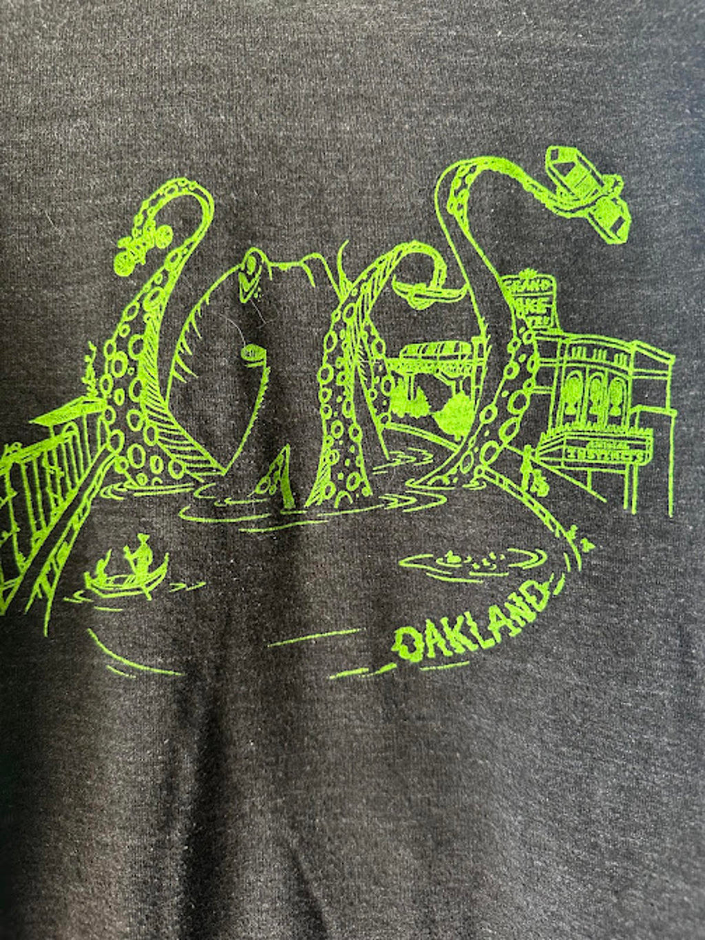 Oakland Ca Kraken Tentacle Tee Made USA M
