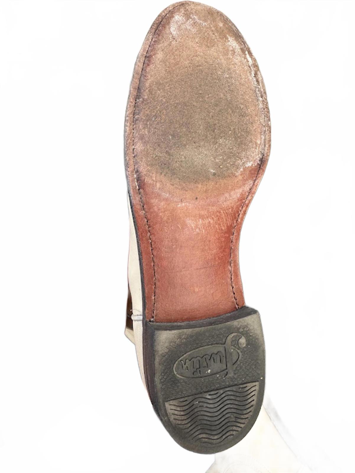 Justin Ropers Western Boots Tan 6.5 B USA
