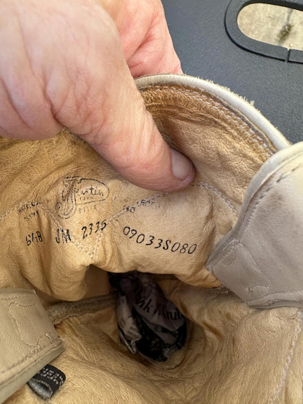 Justin Ropers Western Boots Tan 6.5 B USA