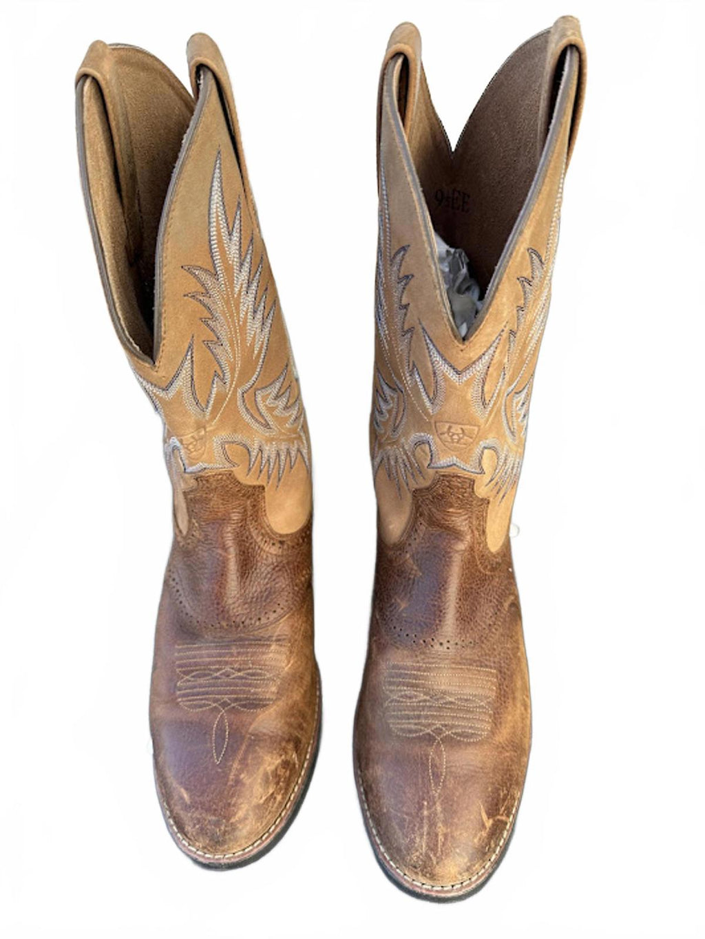 Ariat Leather Western Cowboy Boots 9.5 EE