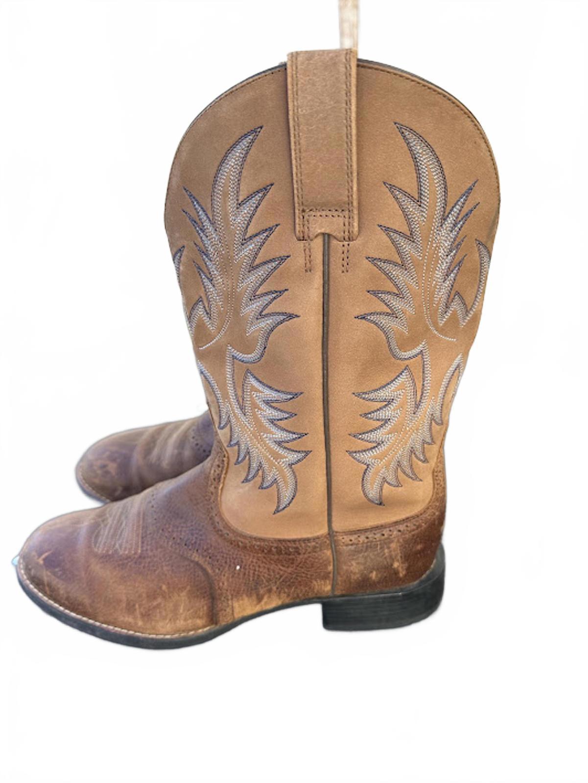 Ariat Leather Western Cowboy Boots 9.5 EE