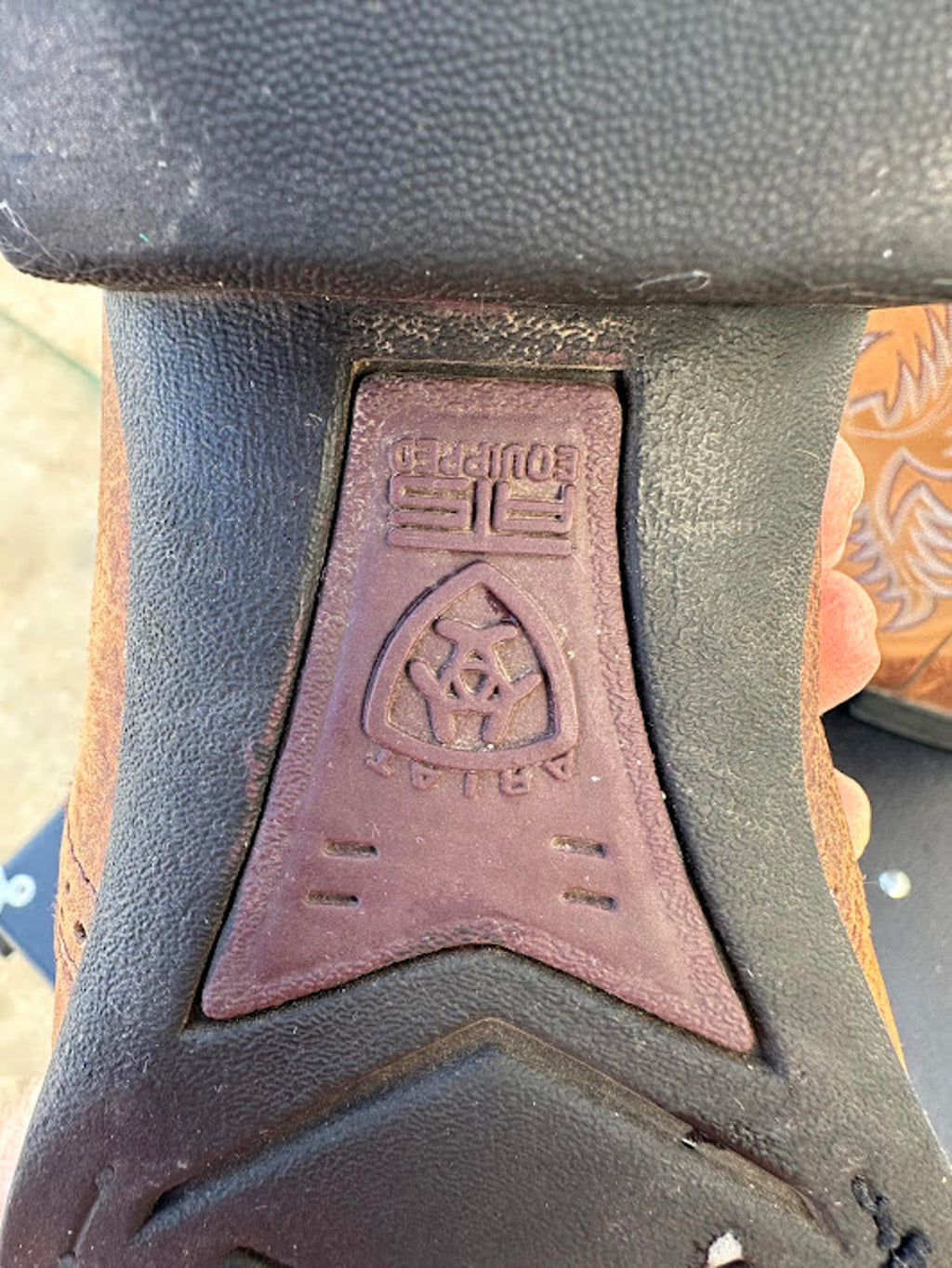 Ariat Leather Western Cowboy Boots 9.5 EE
