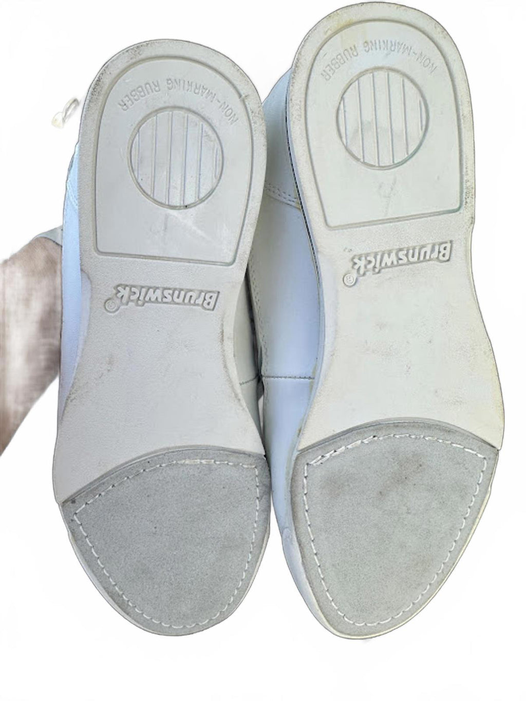 Brunswick Bowling Shoes White Green Mens 7