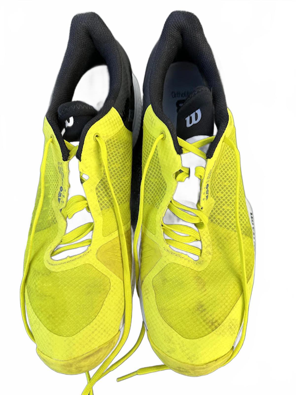 Wilson Rush Pro Tennis Shoes Volt Yellow 10.5