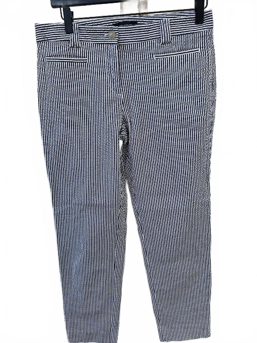 Ann Taylor Seersucker Stripe Ankle Pants 4T