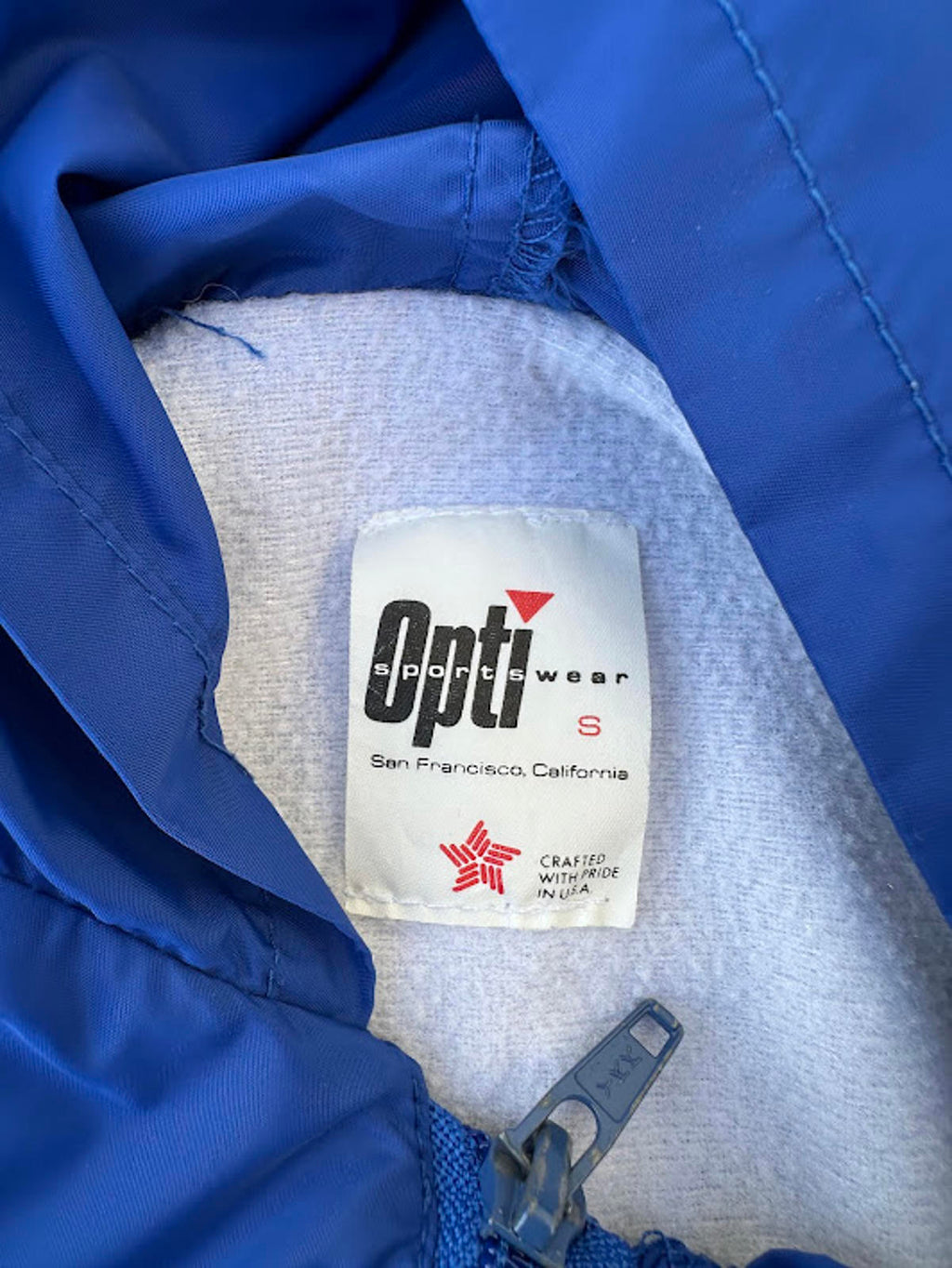 Vintage Opti Sportswear San Juan Strikers Jacket S