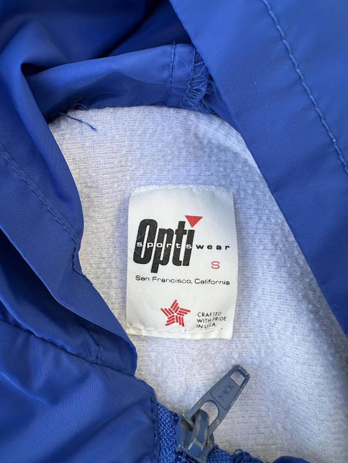 Vintage Opti Sportswear San Juan Strikers Jacket S