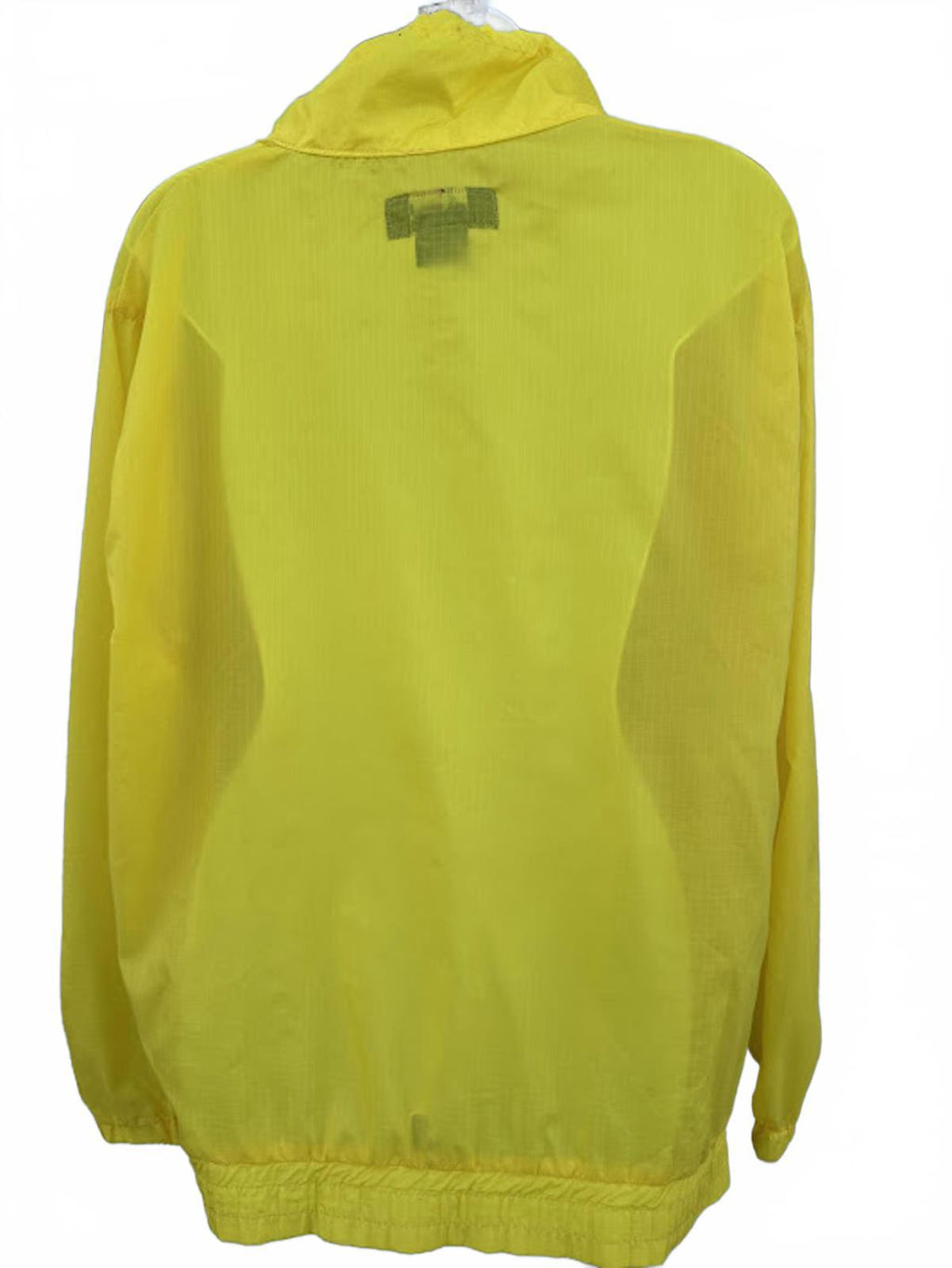 Hot Spices Neon Yellow Vintage Windbreaker L