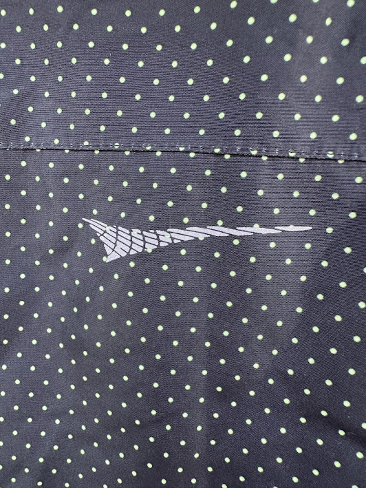 Paradox Polka Dot Hooded Rain Jacket XL