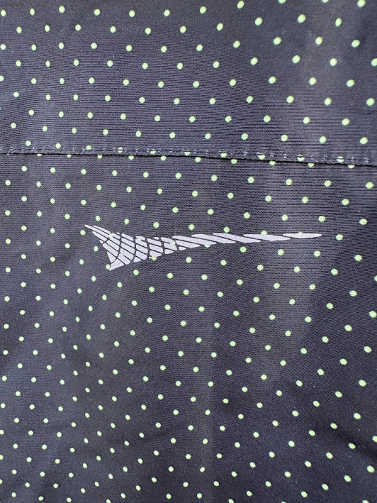 Paradox Polka Dot Hooded Rain Jacket XL