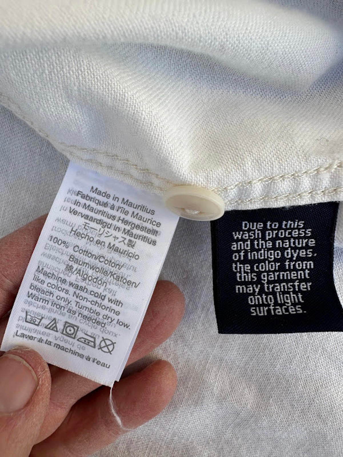 Madewell White Cotton Button Shirt L Short Sleeve