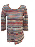 JW San Francisco Zigzag Knit Top XS