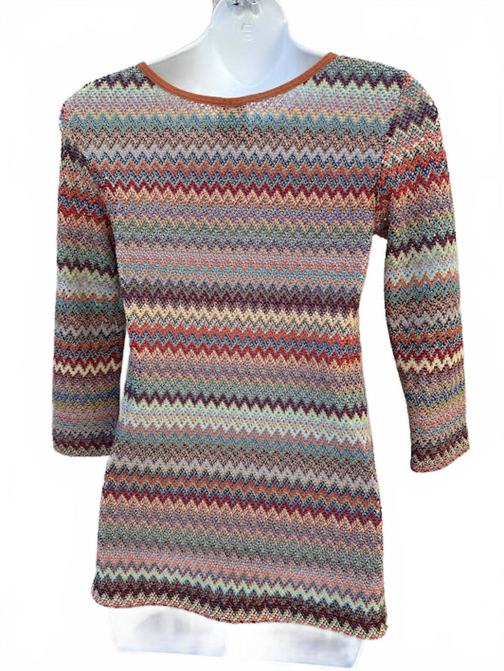 JW San Francisco Zigzag Knit Top XS