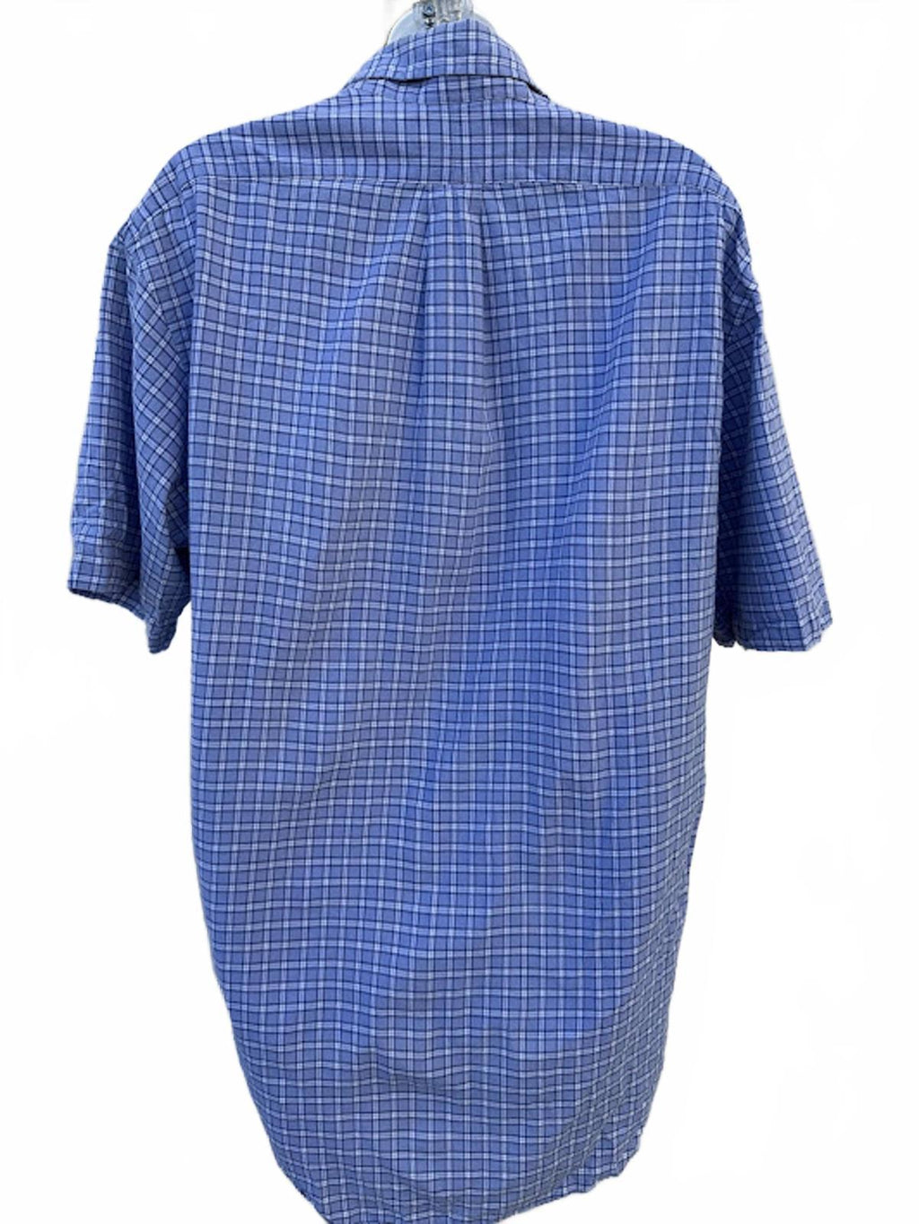 Ralph Lauren Blue Plaid Shirt Classic Fit M