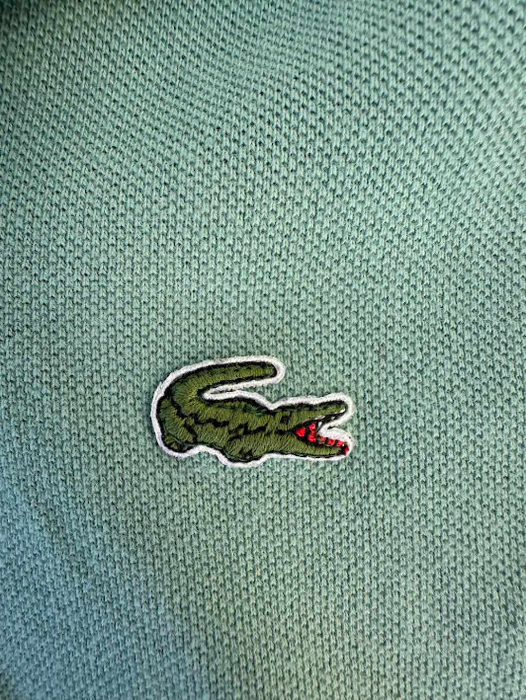 Vintage Izod Lacoste Polo USA XL Green