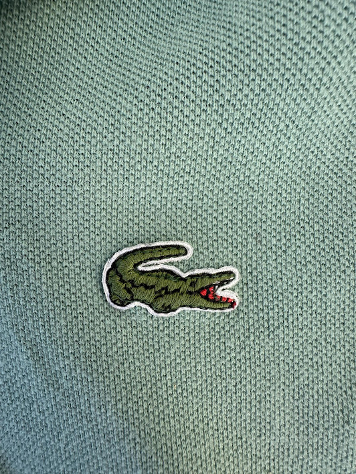 Vintage Izod Lacoste Polo USA XL Green