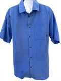 Altamont Blue Button Shirt XL Short Sleeve