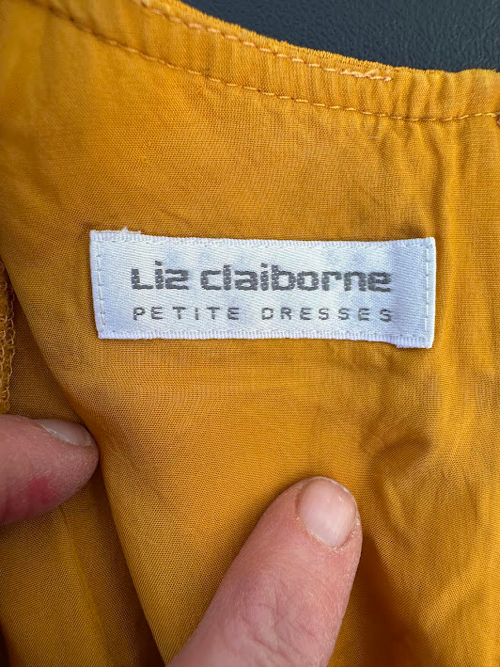 Liz Claiborne Colorblock Dress Petite 8 Bold