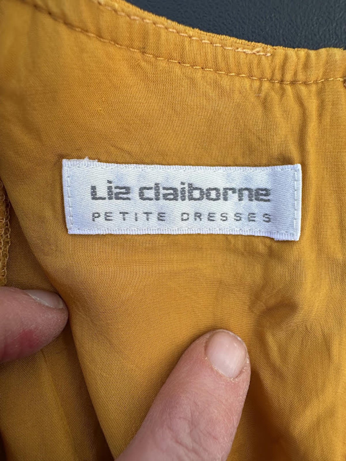 Liz Claiborne Colorblock Dress Petite 8 Bold