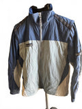 Vintage Columbia Packable Windbreaker Women’s M Blue Gray