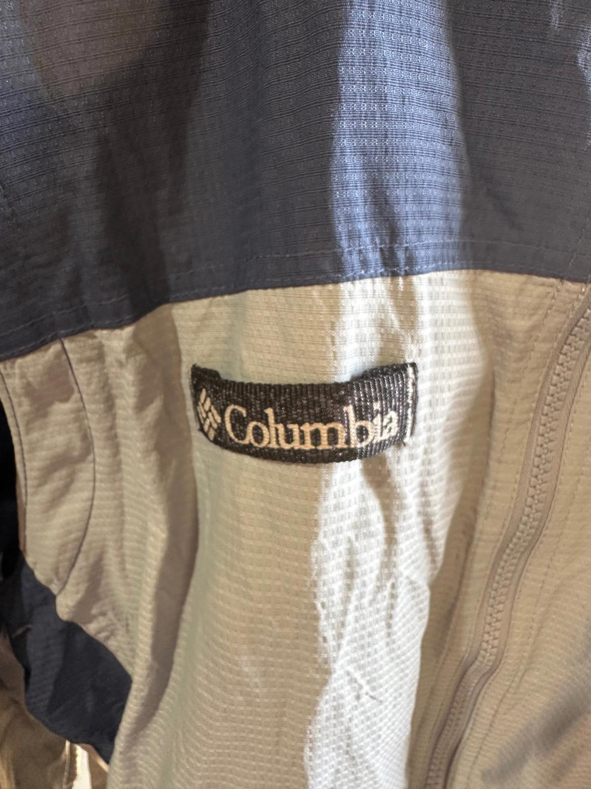 Vintage Columbia Packable Windbreaker Women’s M Blue Gray