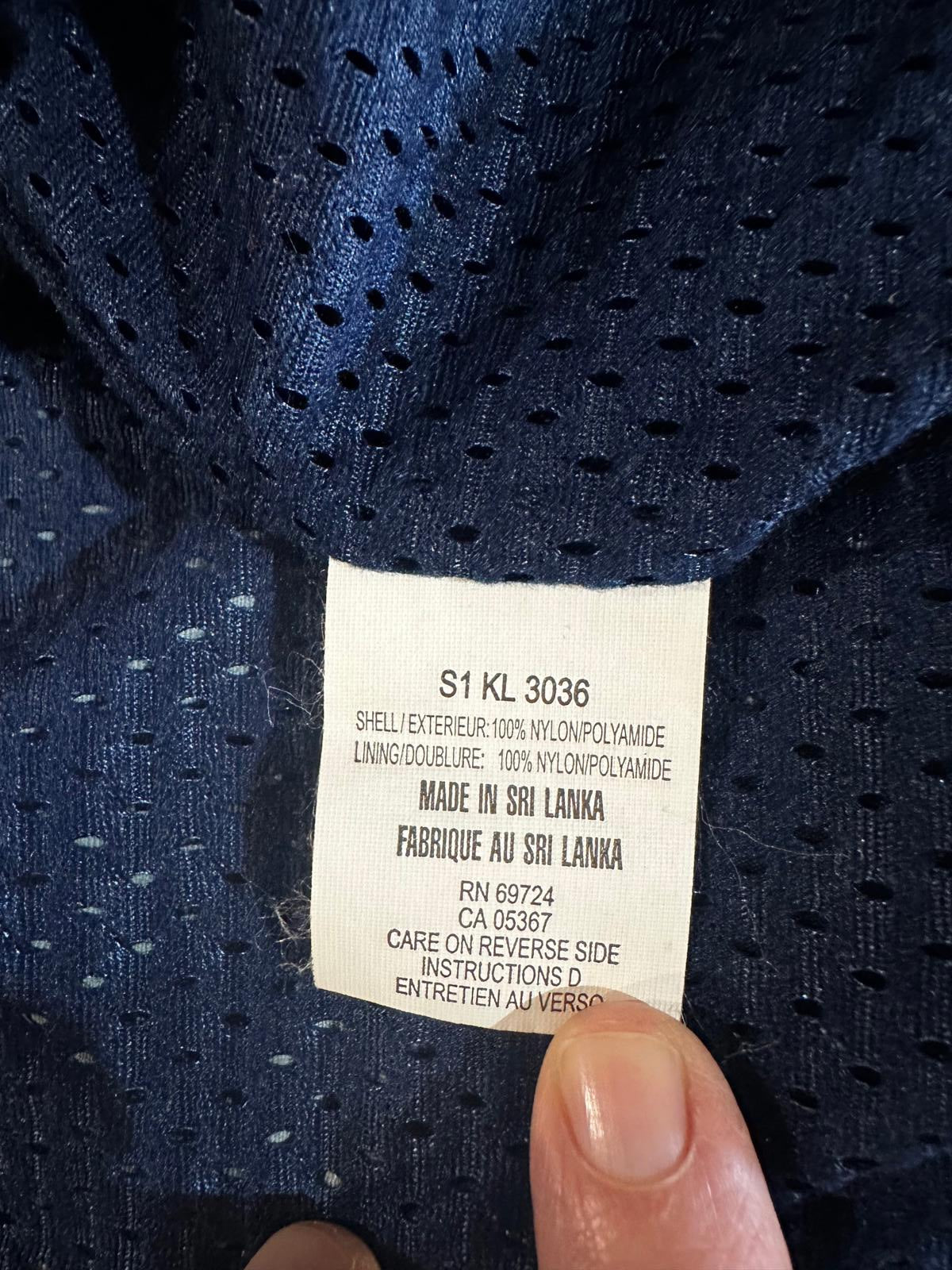Vintage Columbia Packable Windbreaker Women’s M Blue Gray