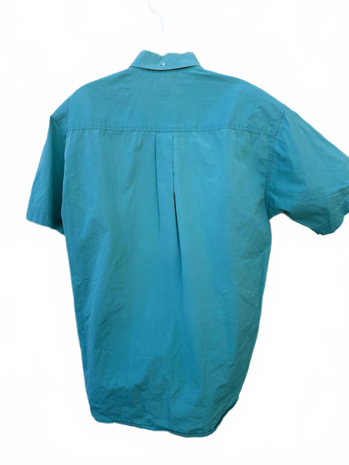 Cinch Turquoise Western Shirt M Cotton