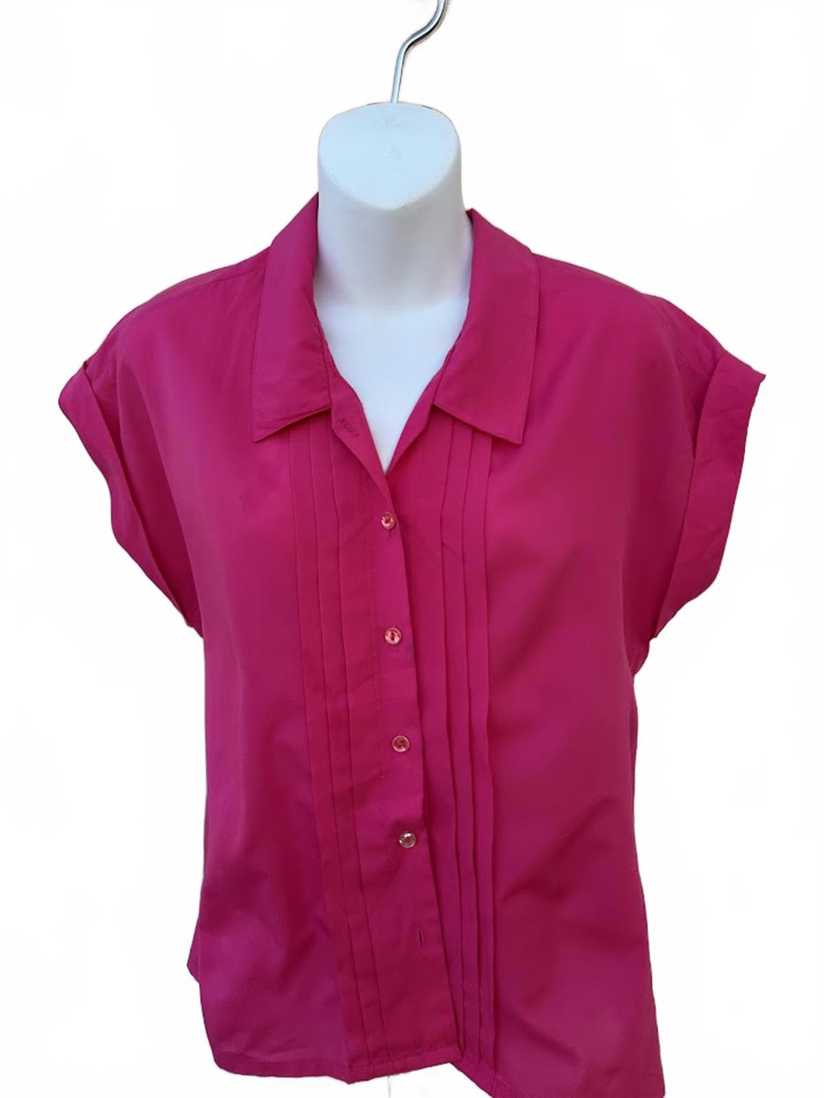 Arabella Blake Pink Blouse Button Front