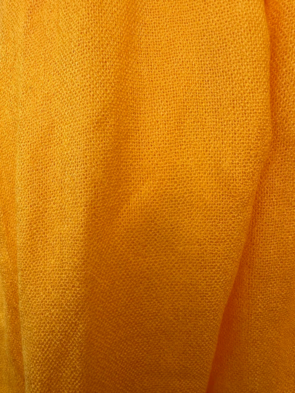 Pashmina Silk Blend Scarf Yellow 68”
