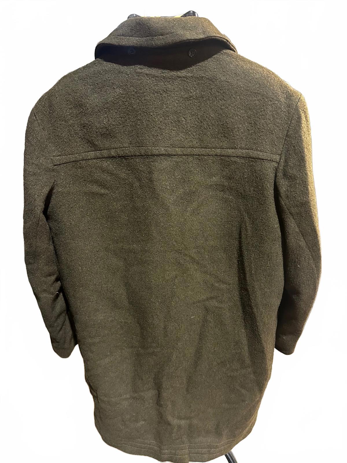 Vintage Europe Craft Military-Style DoubleBreast Wool coat