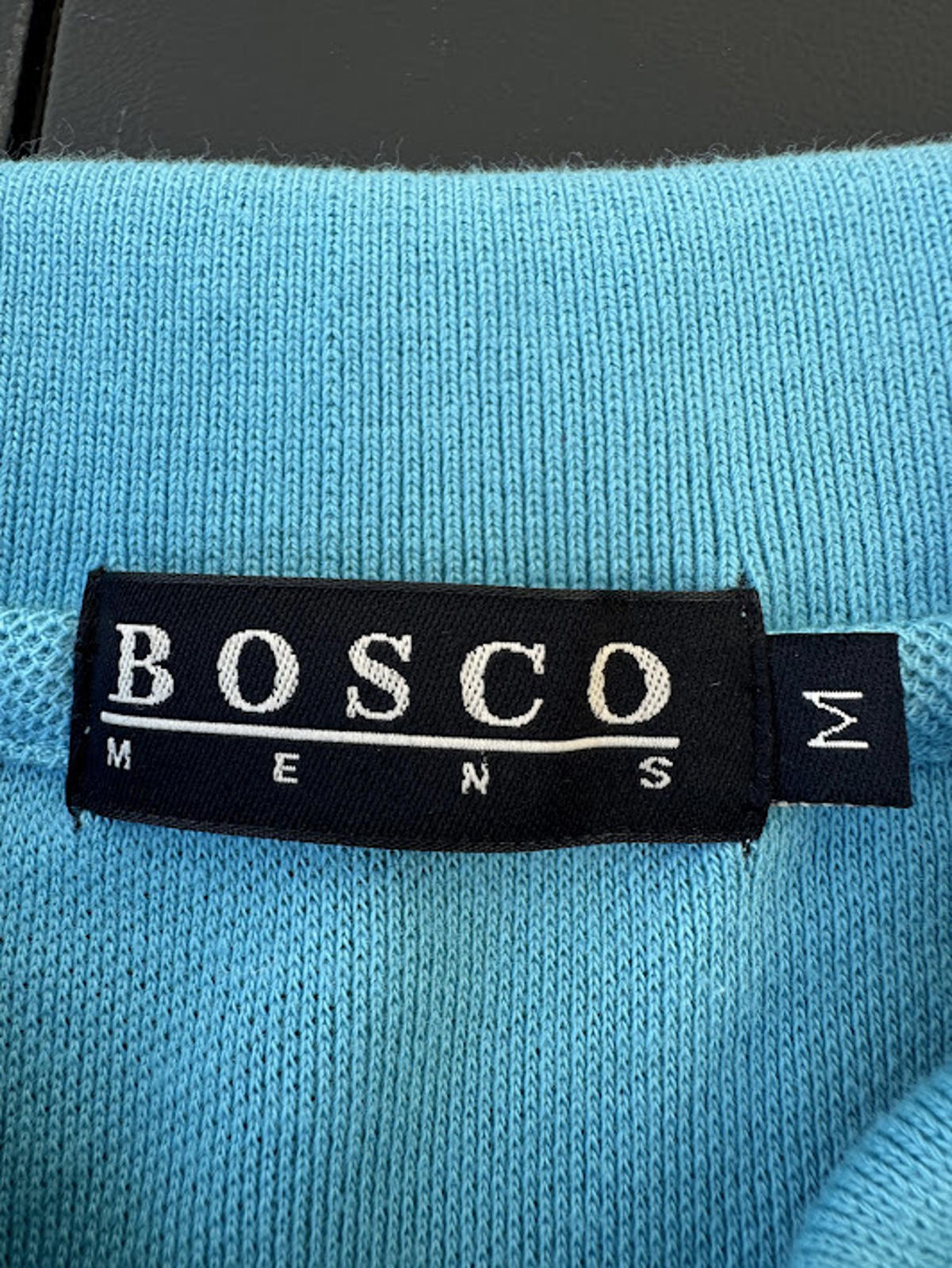 Bosco Men’s Golf Polo Blue Medium