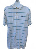 Le Tigre White Stripe Polo Shirt Medium