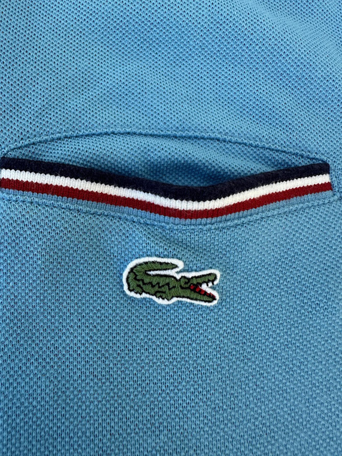 Lacoste Live Blue Polo Shirt Size 3 Slim