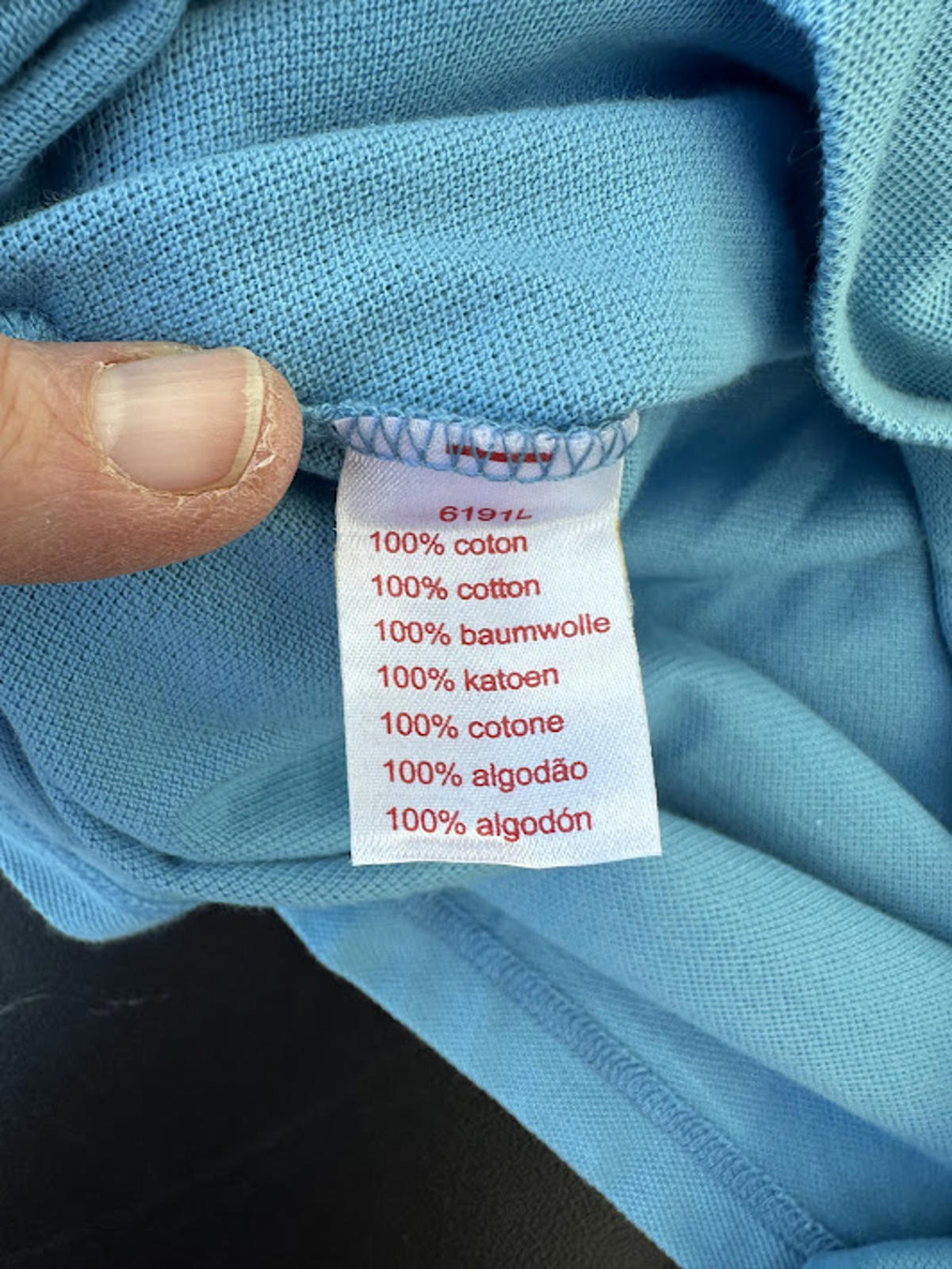 Lacoste Live Blue Polo Shirt Size 3 Slim