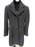 Banana Republic Women’s XS Wool Cotton Longline Blazer Coat 5-Button Tailored