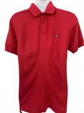 Vintage Britannia Red Polo Shirt Made in Hong Kong