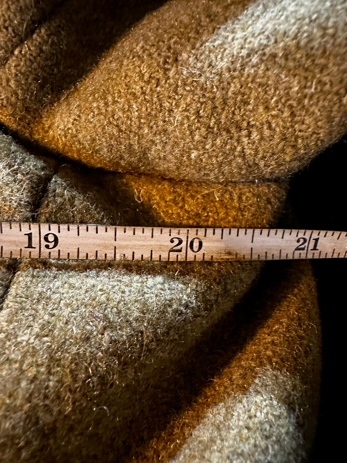 Vintage 1950s McGregor Wool Overcoat 42 USA Double Breasted