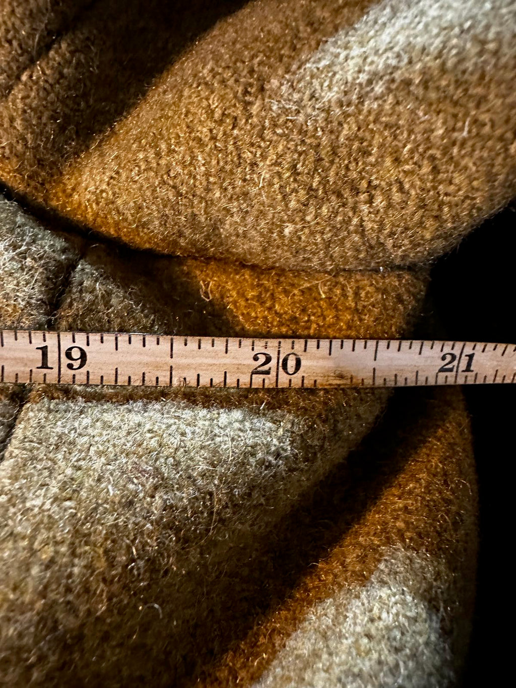 Vintage 1950s McGregor Wool Overcoat 42 USA Double Breasted