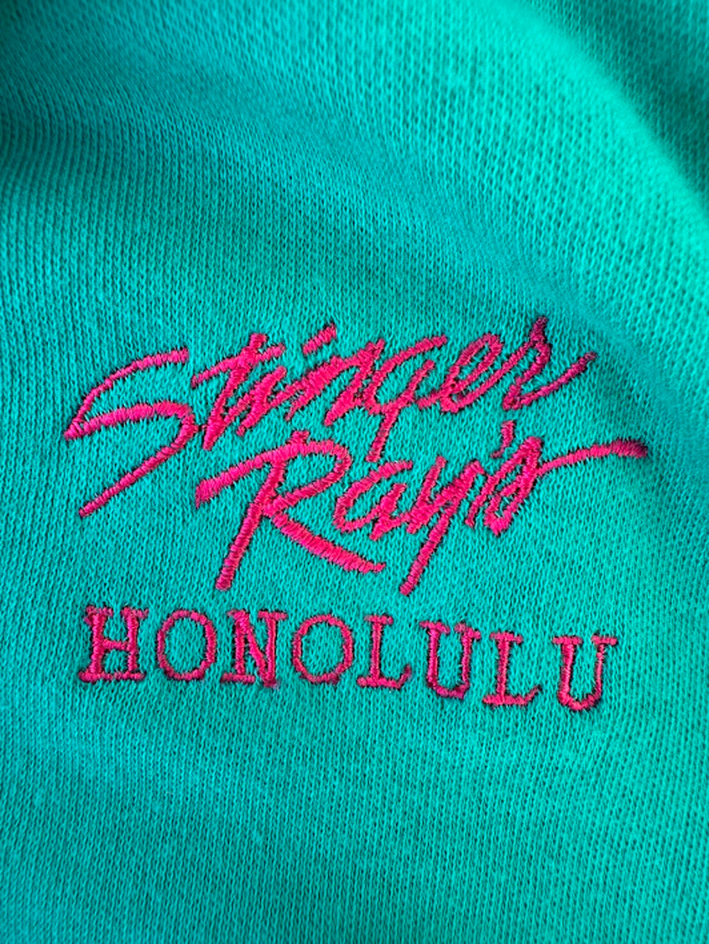 Vintage Stinger Rays Honolulu Polo USA S