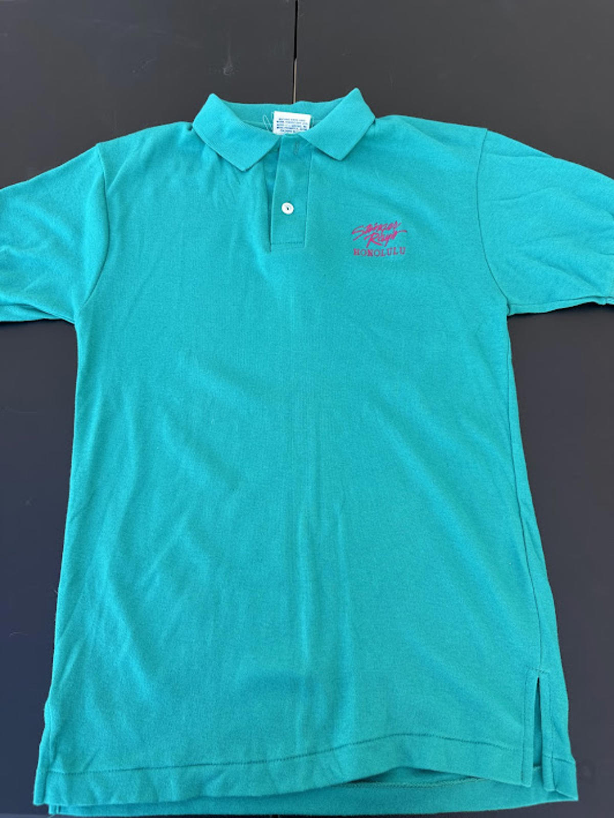 Vintage Stinger Rays Honolulu Polo USA S