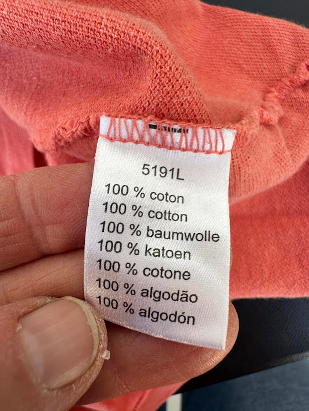 Lacoste Salmon Polo Shirt Small Classic Fit