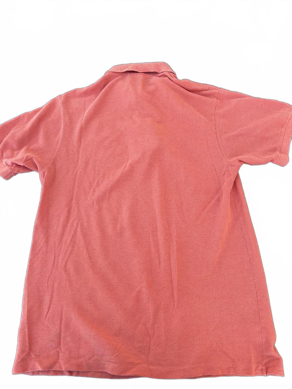 Lacoste Salmon Polo Shirt Small Classic Fit