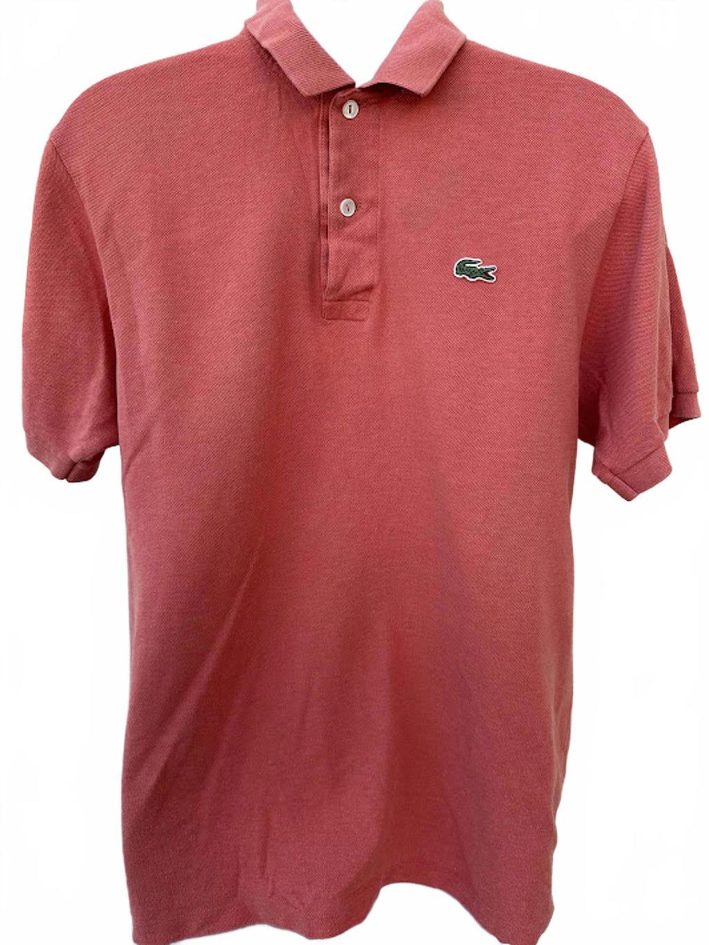 Lacoste Salmon Polo Shirt Small Classic Fit