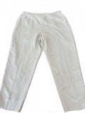 Ann Taylor Silk Pants Tan Petite 12P