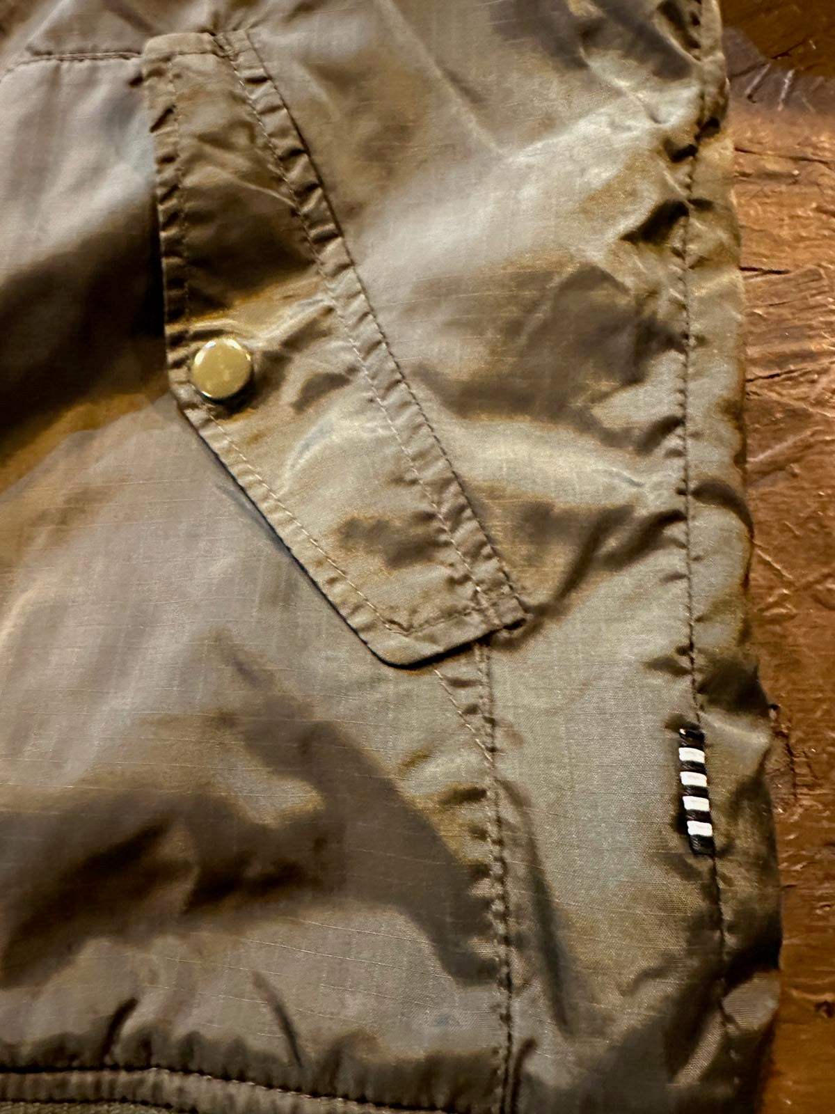 Five Four Timor Olive Bomber Jacket Men’s Large NWT Nylon Quilted MA-1 Style