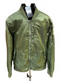 Five Four Timor Olive Bomber Jacket Men’s Large NWT Nylon Quilted MA-1 Style