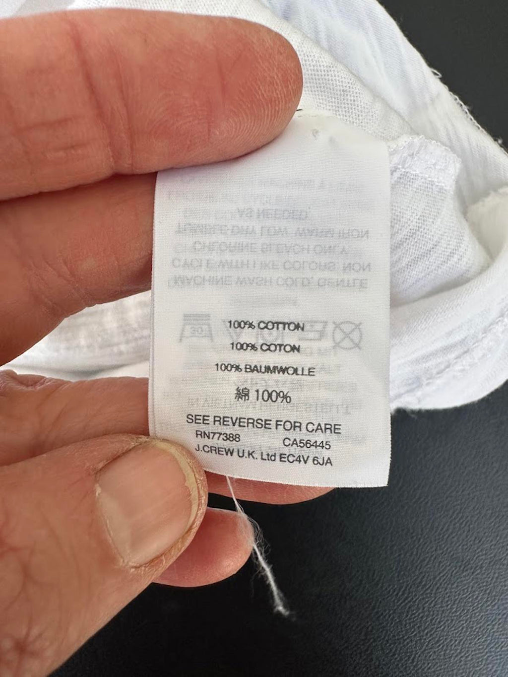 Madewell White Pocket Tee Size L Cotton