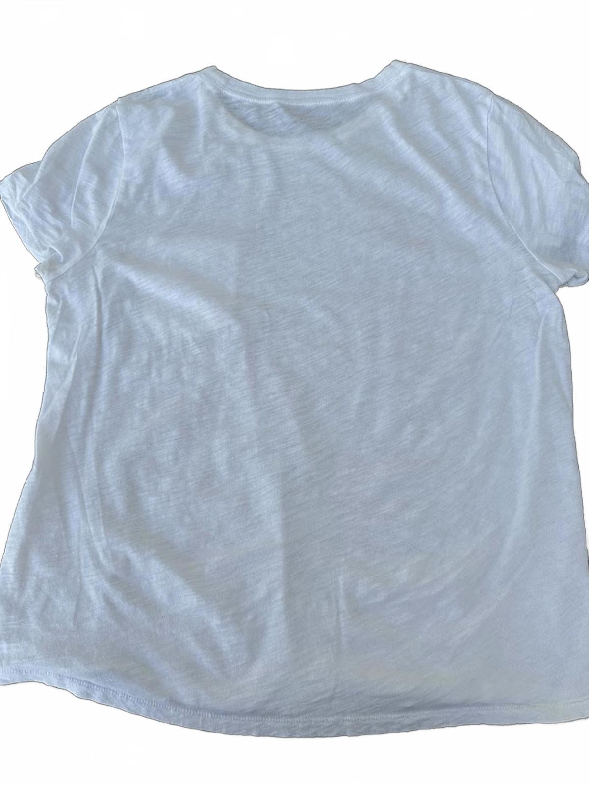 Madewell White Pocket Tee Size L Cotton