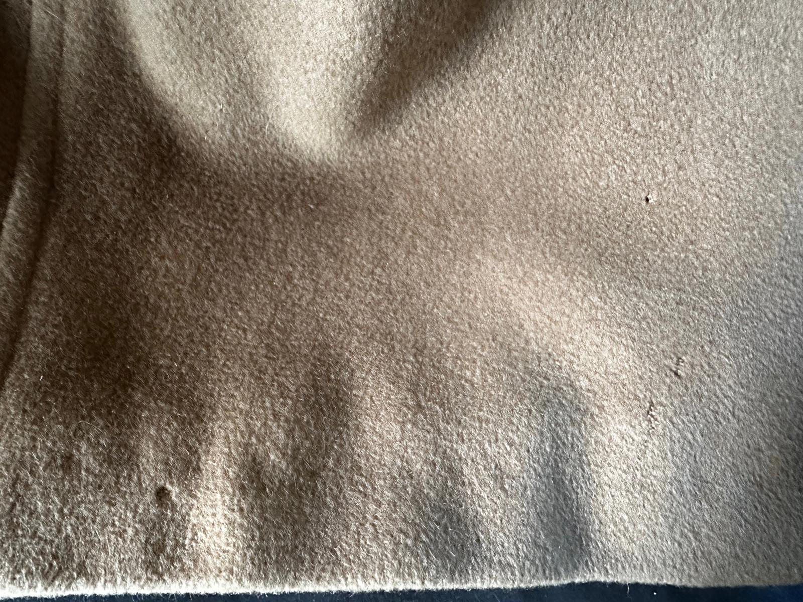 Vintage 1950s Camel Cashmere Overcoat 100% Pure Cashmere