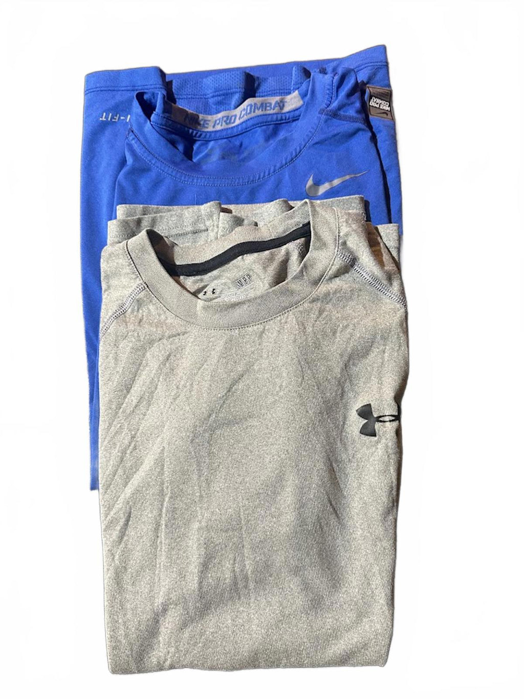 Nike Pro & Under Armour Shirts Small/Medium Bundle